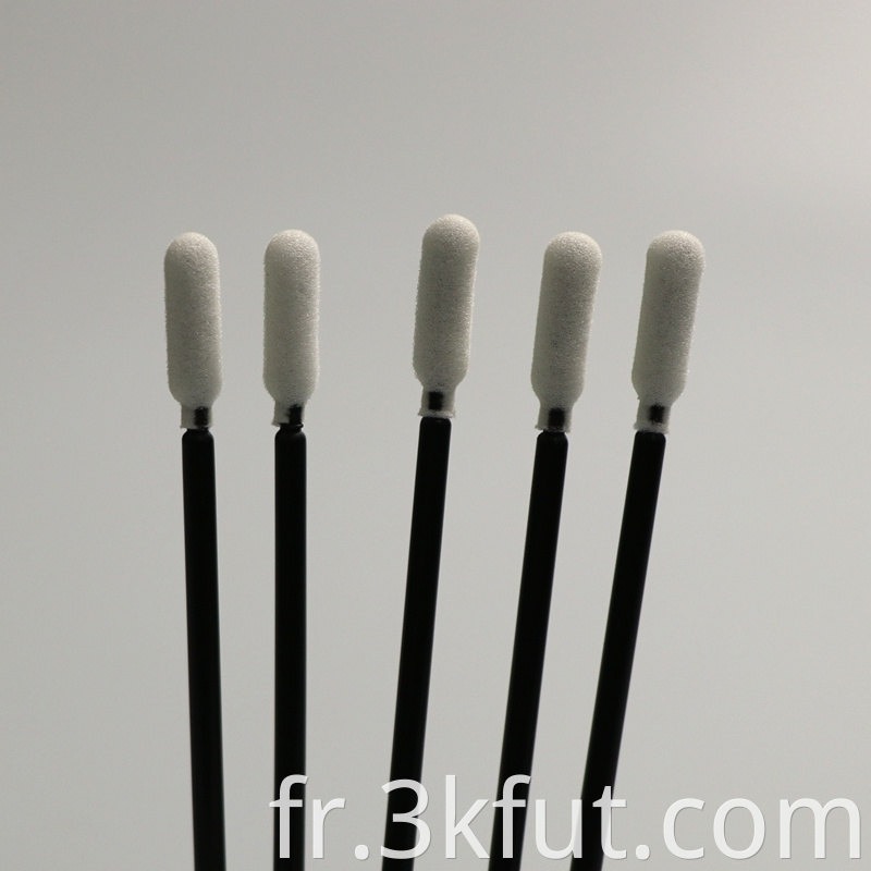 Black Stick Foam Swab